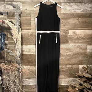 Banana Republic Black and White Jumpsuit